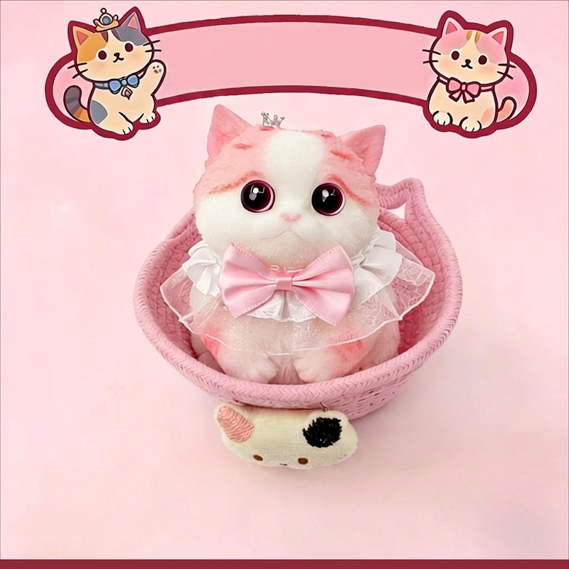 🐱 Squishy-Katze – Weiches Anti-Stress-Spielzeug mit langsamem Rückstelleffekt
