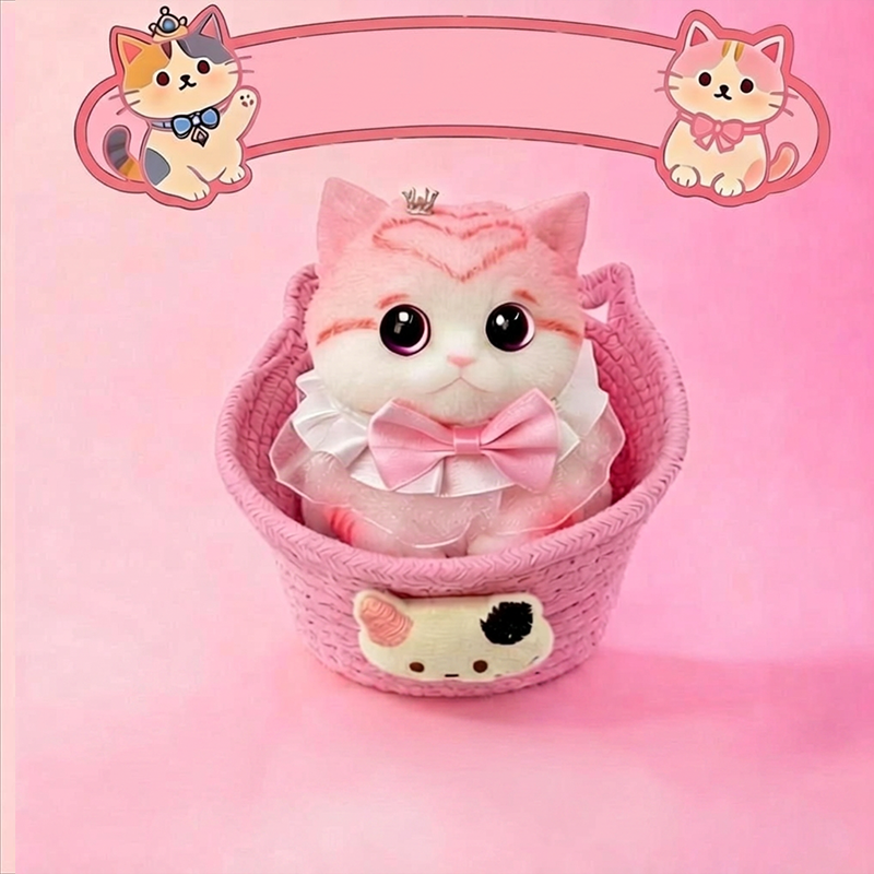 🐱 Squishy-Katze – Weiches Anti-Stress-Spielzeug mit langsamem Rückstelleffekt