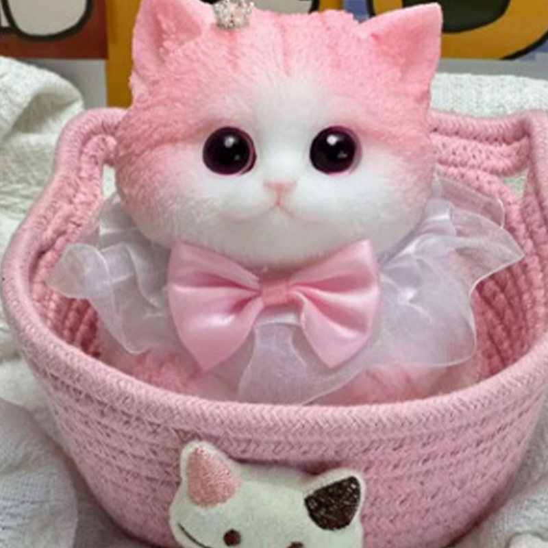 🐱 Squishy-Katze – Weiches Anti-Stress-Spielzeug mit langsamem Rückstelleffekt