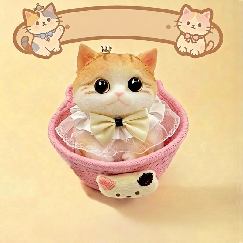 🐱 Squishy-Katze – Weiches Anti-Stress-Spielzeug mit langsamem Rückstelleffekt