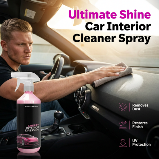 🚗✨ 50% RABATT! Mehrflächen-Reinigungsspray für den Autoinnenraum – Entfernt Staub, Fingerabdrücke & Flecken – Für Armaturenbrett, Leder, Kunststoff & Display – Streifenfrei & UV-schützend ✨