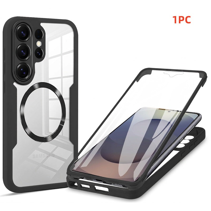 📱 2026 Sale – Über 66.000 verkauft! 🔥 Magnetische Vollschutz-Handyhülle – Stoßdämpfende Kanten 🛡️