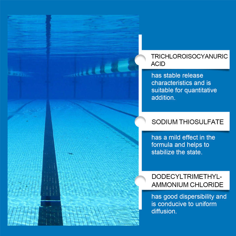 Schwimmbad-Reinigungsflüssigkeit