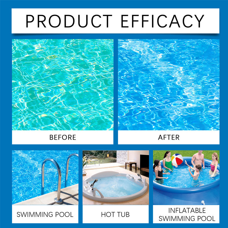 Schwimmbad-Reinigungsflüssigkeit