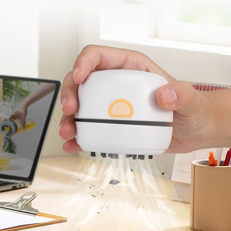 🌀🔥 50% RABATT! Tragbarer Mini-Tischstaubsauger – USB-C aufladbar, kabellos & leise – Perfekt für Schreibtisch, Tastatur, Auto & Krümel im Handumdrehen ✨