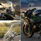 ❄️Summerfresh 50% Rabatt!🏍️Verstellbarer Motorrad-Windabweiser – Universeller Windschutzscheibenspoiler gegen Helmvibrationen, Windgeräusche und Turbulenzen