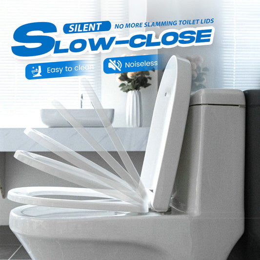 🚽✨ 50% RABATT! Robuster WC-Sitz mit Soft-Close-Funktion – Stoßfest, kratzresistent & leise schließend – Perfekt für Bad & Gäste-WC 🛁