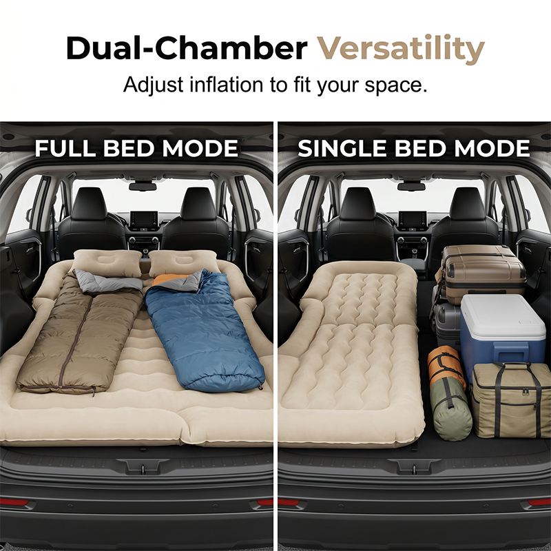 🚗✨ 50% RABATT! Multifunktionale aufblasbare Auto-Matratze – Aufpumpen, ausstrecken – Ihre Schlaflösung für Roadtrips – Perfekt für Camping, Reisen & lange Fahrten 🛏️