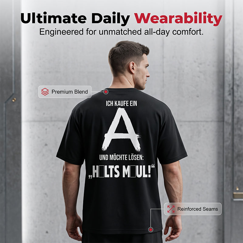 👕✨ 50% RABATT! Herren-Kurzarm-T-Shirt mit Rückenaufdruck – Weich, atmungsaktiv & stylisch – Perfekt für Alltag, Freizeit & Sommer 🔥