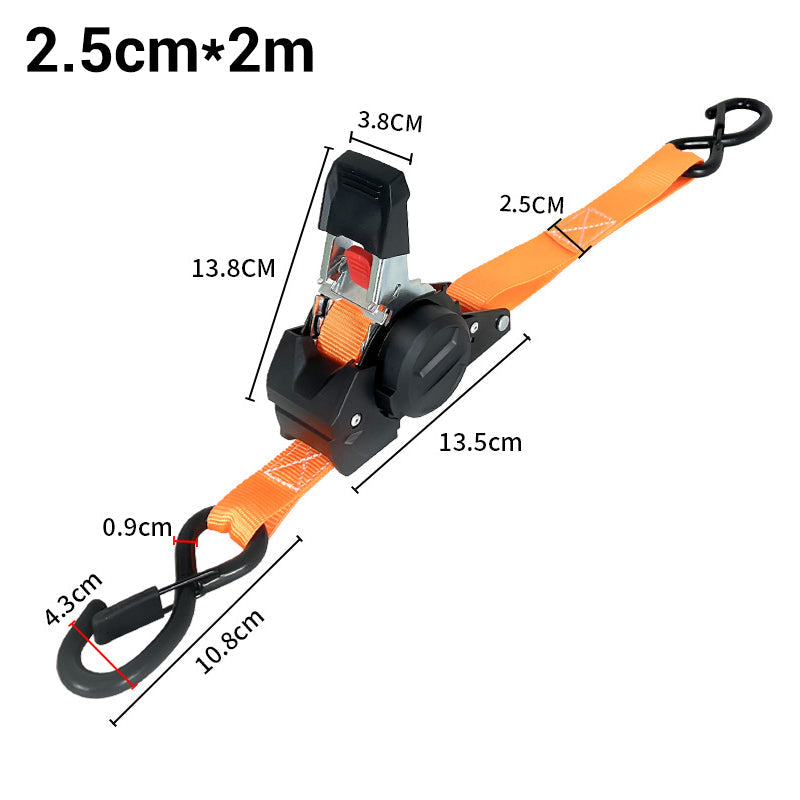 🚗🔗 50% RABATT! Einziehbare Zurrgurte für Autos – Kompakt, robust & rutschfest – Perfekt für Gepäck, Dachträger & Anhänger ✨