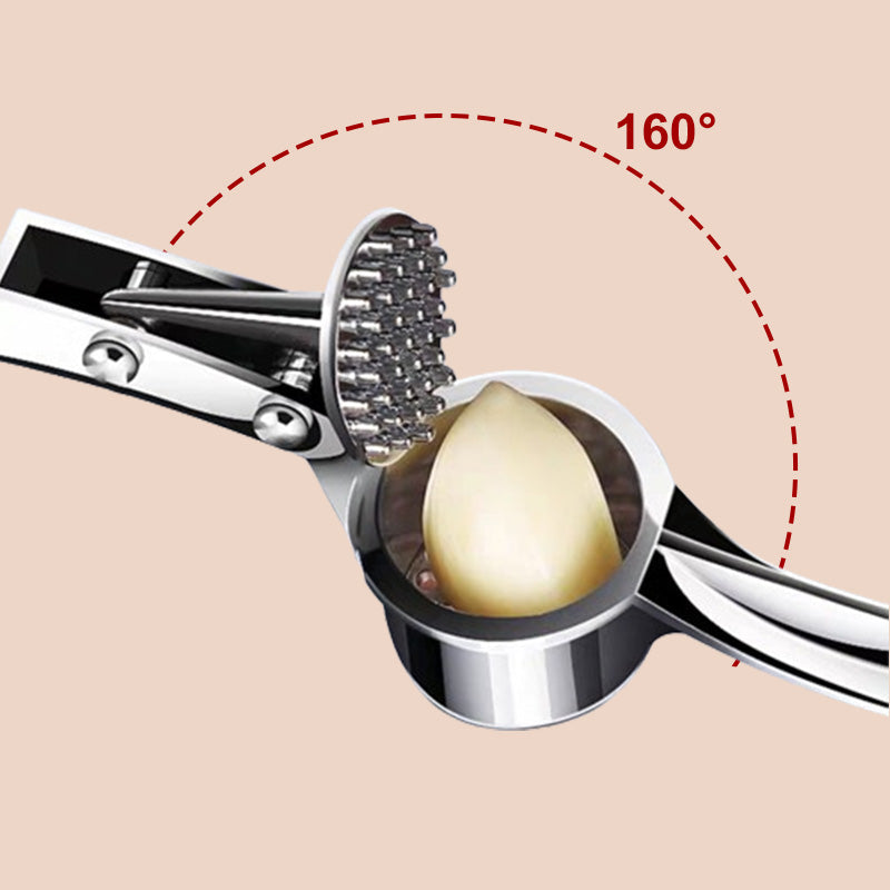 🧄 50% RABATT! 🔪 Manueller Knoblauch- & Ingwerzerkleinerer aus Edelstahl – Schnell, mühelos & einfach zu reinigen – Ideal für die tägliche Küchenarbeit 🍳