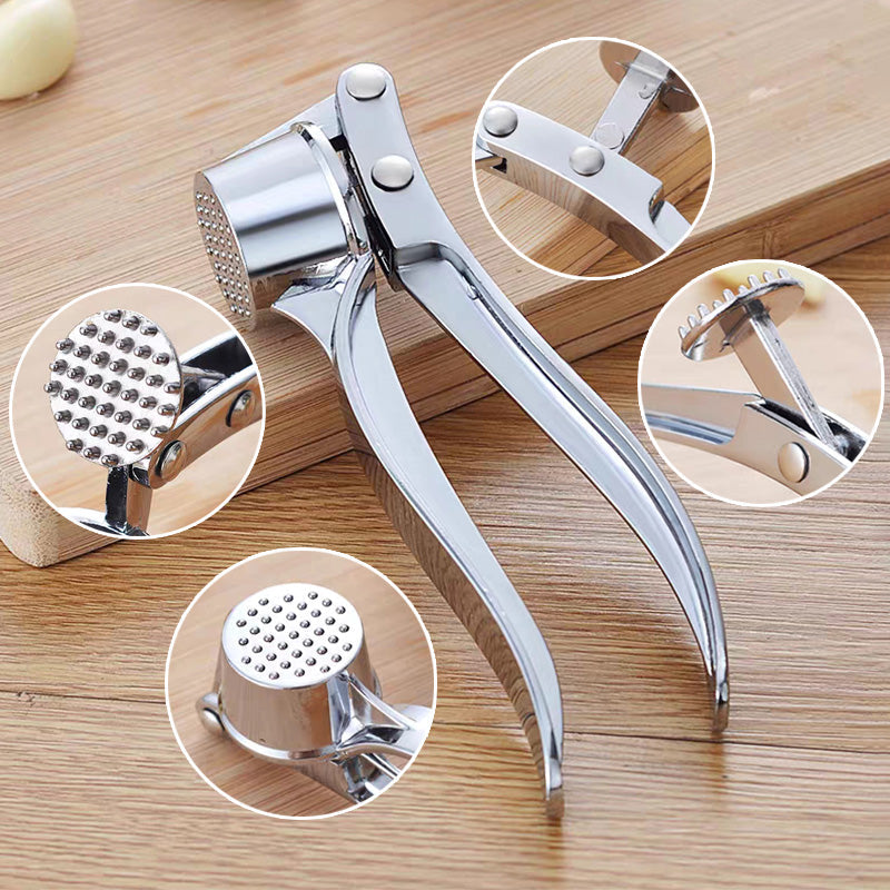 🧄 50% RABATT! 🔪 Manueller Knoblauch- & Ingwerzerkleinerer aus Edelstahl – Schnell, mühelos & einfach zu reinigen – Ideal für die tägliche Küchenarbeit 🍳