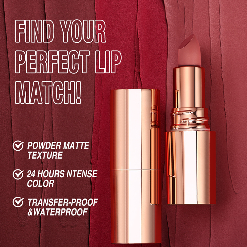 👄24 Stunden lang anhaltender matter Lippenstift👄
