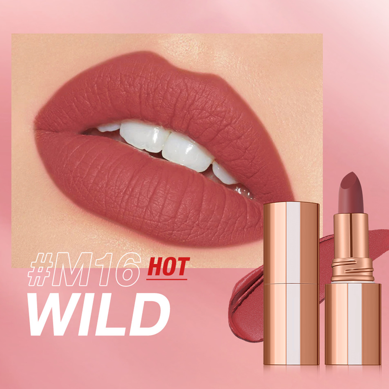 👄24 Stunden lang anhaltender matter Lippenstift👄