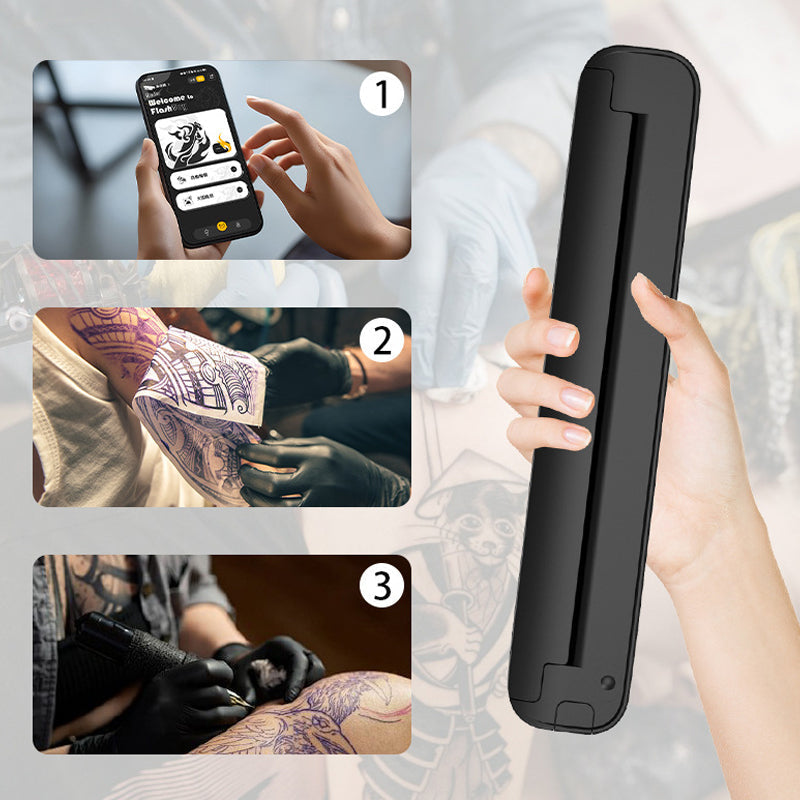 🛍️ 50 % Rabatt – Tragbarer Bluetooth-Thermodrucker – kabellos, tintefrei & kompakt – für A4, ideal für Büro, Studium & Reisen 📄