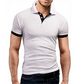 👔✨ 50% RABATT! Kurzarmhemd mit Kragen & Kontrastbesatz für Herren – Elegant, atmungsaktiv & perfekt für Sommer, Büro & Freizeit 🔥