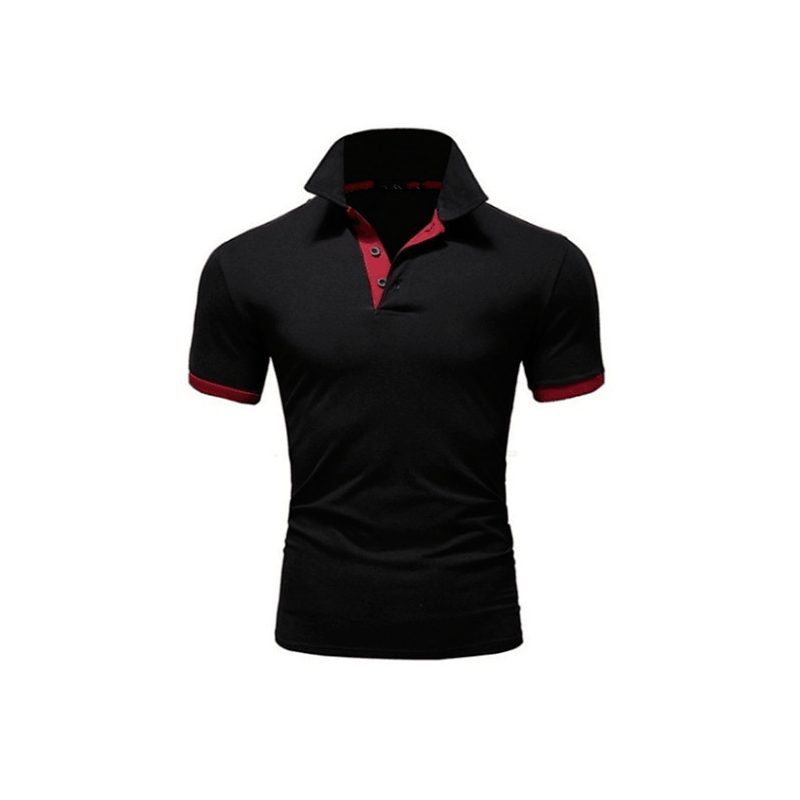 👔✨ 50% RABATT! Kurzarmhemd mit Kragen & Kontrastbesatz für Herren – Elegant, atmungsaktiv & perfekt für Sommer, Büro & Freizeit 🔥
