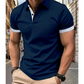 👔✨ 50% RABATT! Kurzarmhemd mit Kragen & Kontrastbesatz für Herren – Elegant, atmungsaktiv & perfekt für Sommer, Büro & Freizeit 🔥