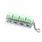 ⌨️🔑 50% RABATT! 4-Tasten Mechanische Tastatur-Fidget-Toy als Keychain – Echtes Klick-Gefühl, Stressabbau & fokusfördernd – Perfekt für Büro, Schule & unterwegs ✨