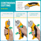 ✂️🔋 50% RABATT! Schnurlose Elektroschere mit Sicherheitsverriegelung – USB-C aufladbar, rotierender Messer & Doppelschalter – Perfekt für Stoff, Pappe, Teppich, Leder & Karton 🛠️✨