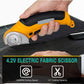 ✂️🔋 50% RABATT! Schnurlose Elektroschere mit Sicherheitsverriegelung – USB-C aufladbar, rotierender Messer & Doppelschalter – Perfekt für Stoff, Pappe, Teppich, Leder & Karton 🛠️✨