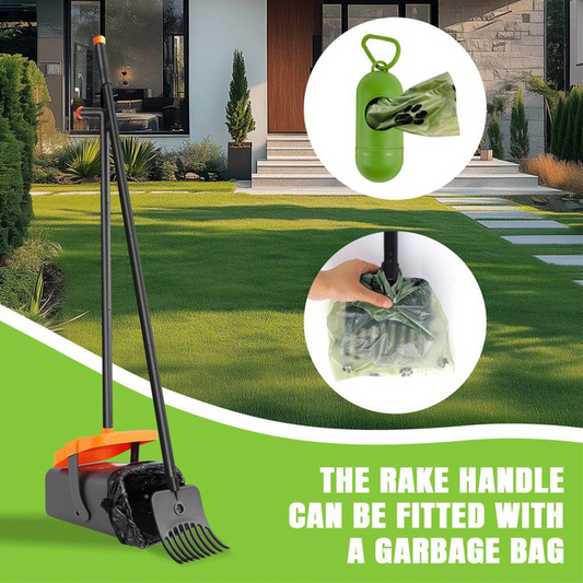 🐕🪏 50% RABATT! Hundekotschaufel-Set mit langem Griff – Praktisch, hygienisch & leicht – Perfekt für Gassi-Runde, Park & Garten ✨