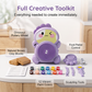 🎨 50% RABATT! 🏺 Kinder Elektrische Töpferscheibe DIY Set – Einfache Bedienung, kreatives Erlebnis & sicher – Perfekt zum Modellieren und Gestalten mit Ton 👧