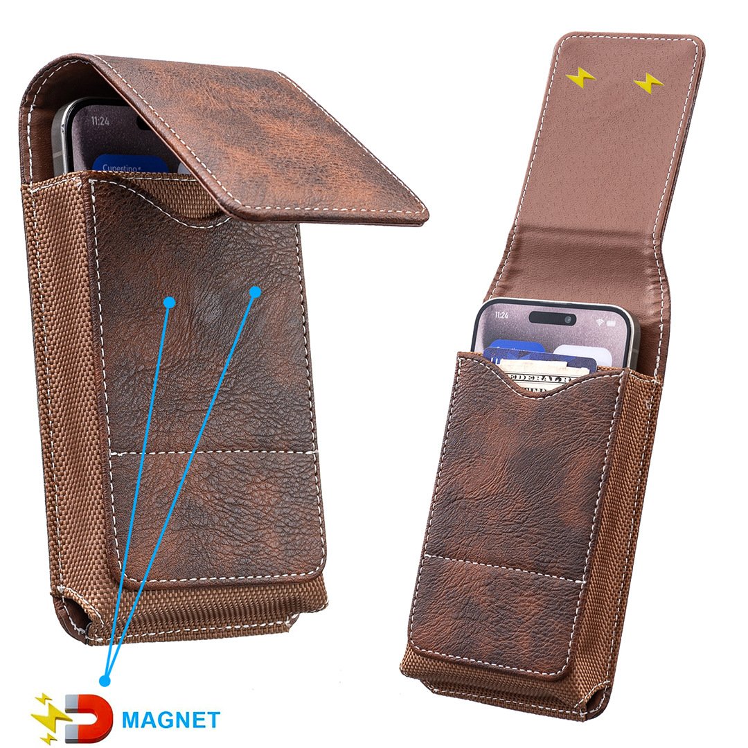🎒📱 GROSSER RABATT! Gürteltasche für Smartphones – Mehrfach-Tasche aus Leder mit Kartenfach – Praktisch, stilvoll & sicher – Perfekt für unterwegs, Reisen & Festivals ✨