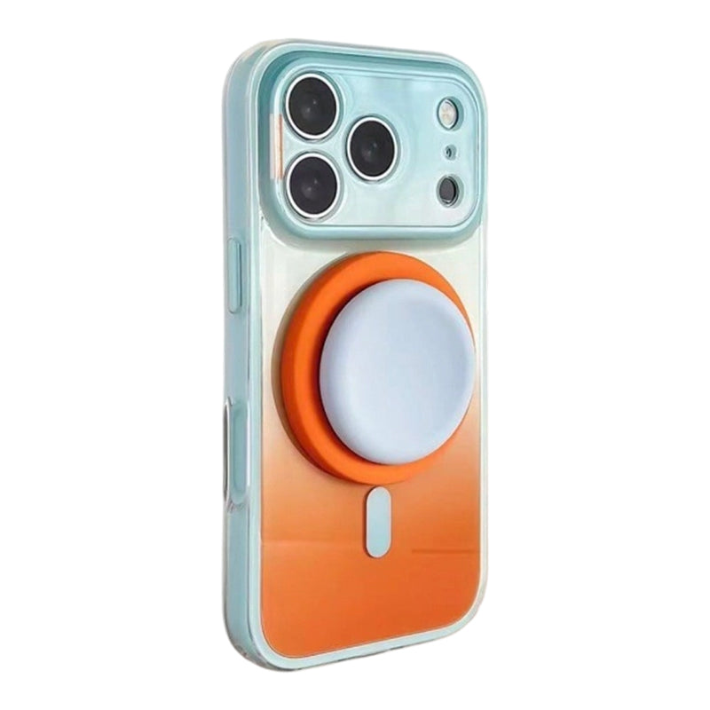 📱🍀 ZEITLICH BEGRENZT 50% RABATT! Magnetische Farbverlauf-Handyhülle mit integriertem Ständer – Rundum-Schutz, kabelloses Laden & freihändige Nutzung 💖✨