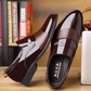 🔥Neuer Stil🔥Formelle Herrenschuhe aus Leder mit spitzer Zehe, bequem und rutschfest