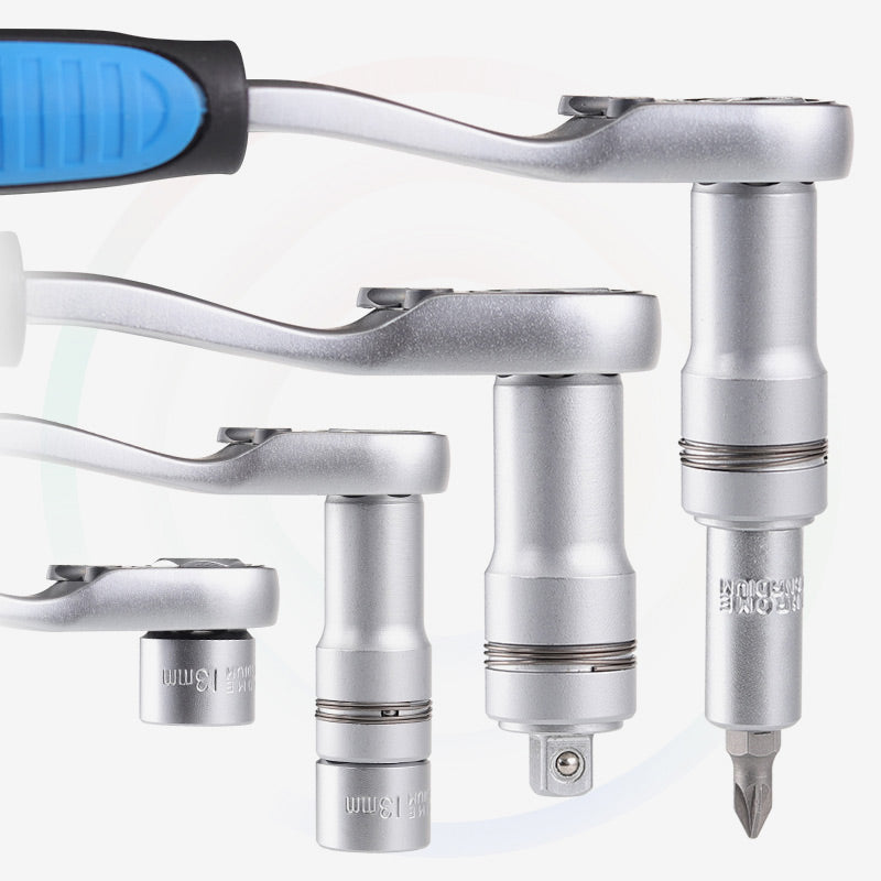 🛠️ 50% Rabatt – 29-teiliges Ratschen-Steckschlüssel-Set aus Chrom-Vanadium-Stahl, inkl. 11 Stecknüssen & 10 Bits, ideal für Auto & DIY