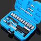 🛠️ 50% Rabatt – 29-teiliges Ratschen-Steckschlüssel-Set aus Chrom-Vanadium-Stahl, inkl. 11 Stecknüssen & 10 Bits, ideal für Auto & DIY