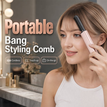 🥳HEISSER SALE 2026🥳💞50.000+ VERKAUFT!💇❤️Haarverdünnungskamm zum Selbermachen – Verstellbare Klinge & Anfängerfreundliches Design