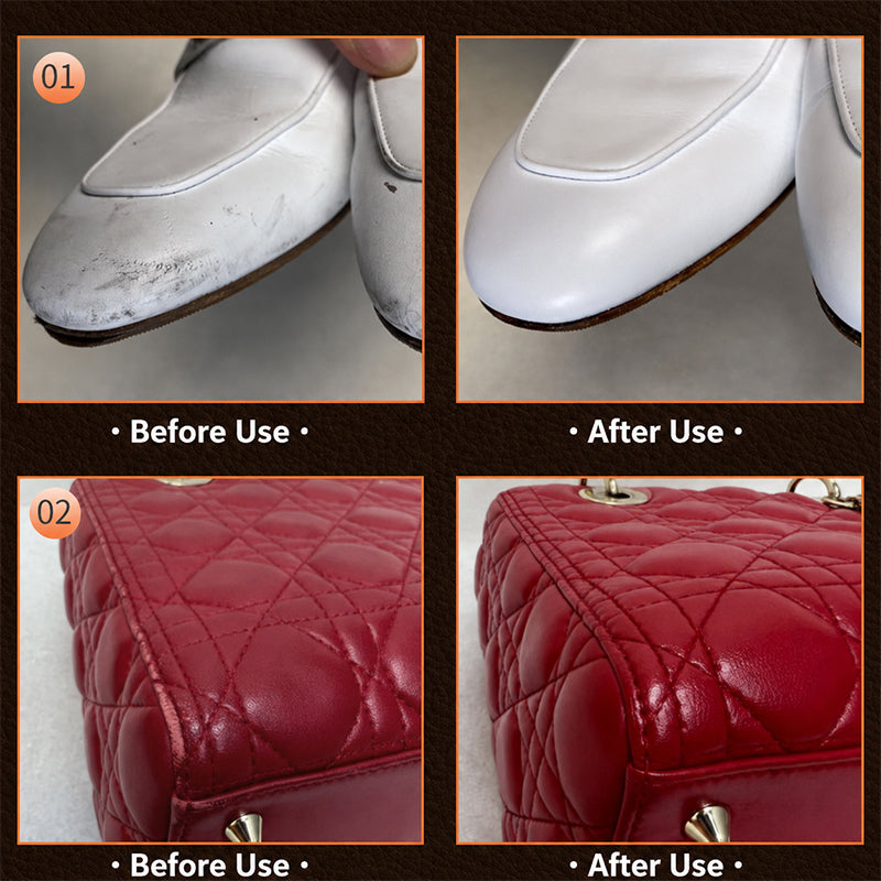 🧴 50% RABATT! 🌸 Universeller Leder-Farbreparaturbalsam – Repariert Kratzer, pflegt & belebt Leder – Ideal für Taschen, Schuhe & Sofas ✨