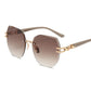 😎 50% RABATT!✨ Modische Statement Rahmenlose Sonnenbrille – Trendige Freizeit-Sonnenbrille🌴