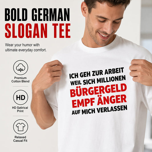👕😂 50% RABATT! Herren Casual Rundhals-Shirt mit lustigem Slogan – Lässig, bequem & humorvoll – Perfekt für den Alltag, Partys & gute Laune ✨