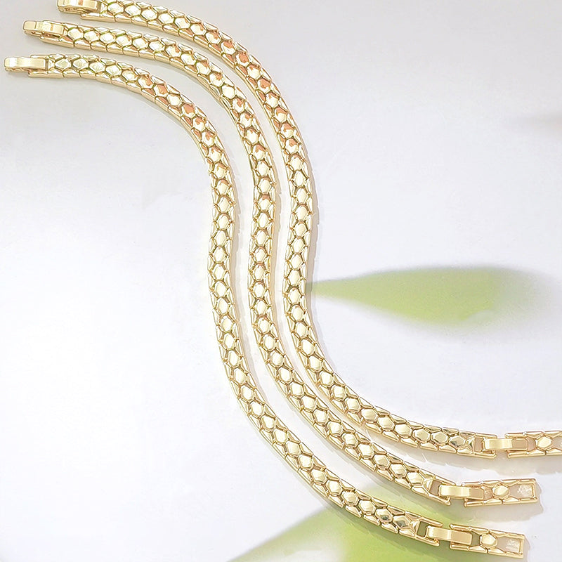 💎✨ 50% RABATT! Elegantes Damen-Goldketten-Armband – Feine Gliederkette, vergoldet & hautfreundlich – Perfekt für den Alltag, besondere Anlässe oder als Geschenk 💛