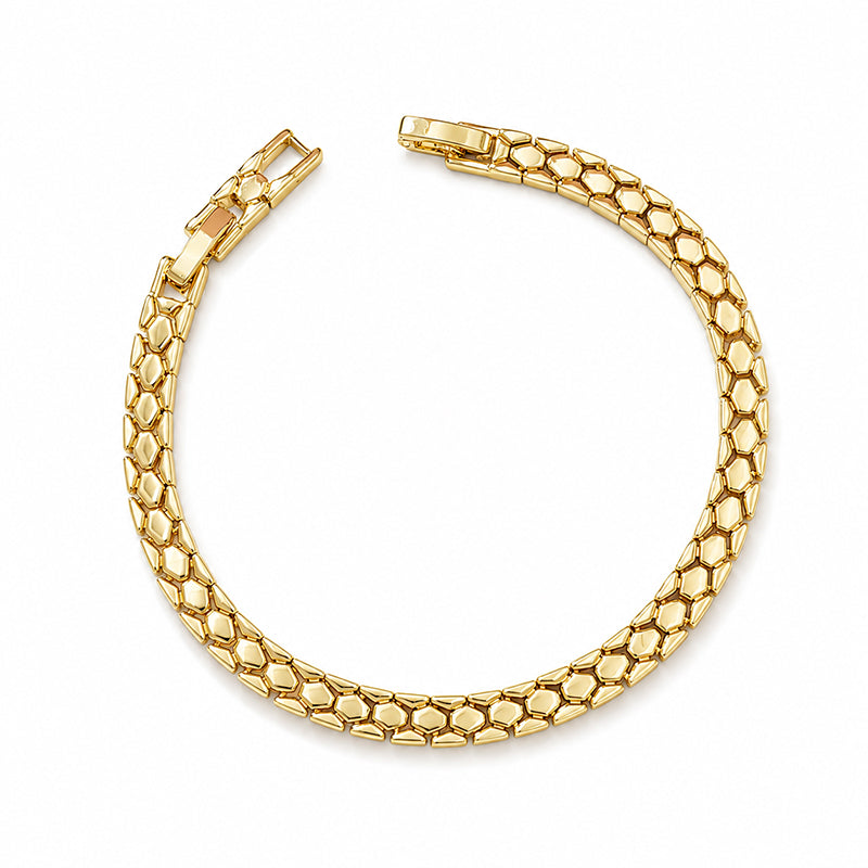 💎✨ 50% RABATT! Elegantes Damen-Goldketten-Armband – Feine Gliederkette, vergoldet & hautfreundlich – Perfekt für den Alltag, besondere Anlässe oder als Geschenk 💛