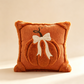 🎃🧡 50% RABATT! Gemütliche Kürbis-Kissenhülle – Weicher Samt/Baumwolle, herbstliches Design – Perfekt für Sofa, Bett & herbstliche Dekoration 🍂✨