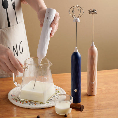 🥛☕ 50% RABATT!! ⏰ Elektrischer Milchaufschäumer – 3 Geschwindigkeitsstufen