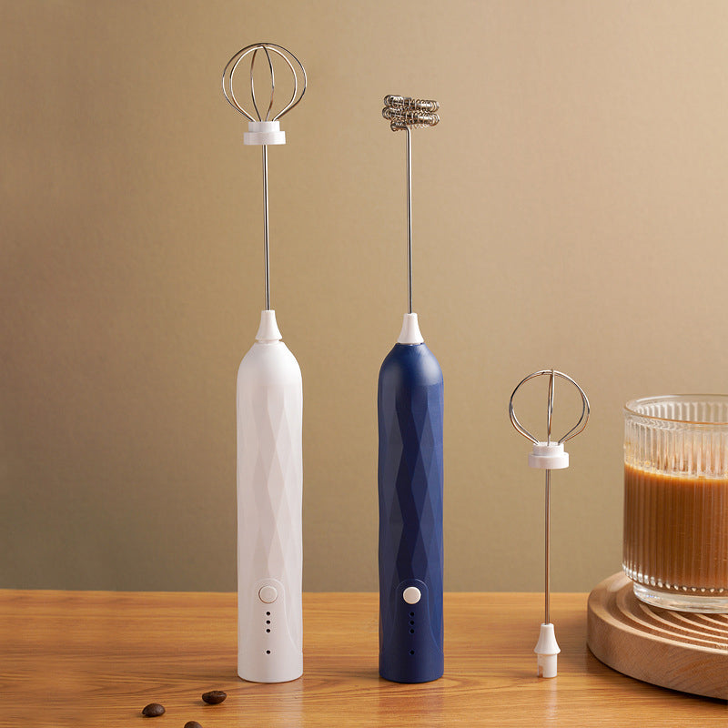 🥛☕ 50% RABATT!! ⏰ Elektrischer Milchaufschäumer – 3 Geschwindigkeitsstufen