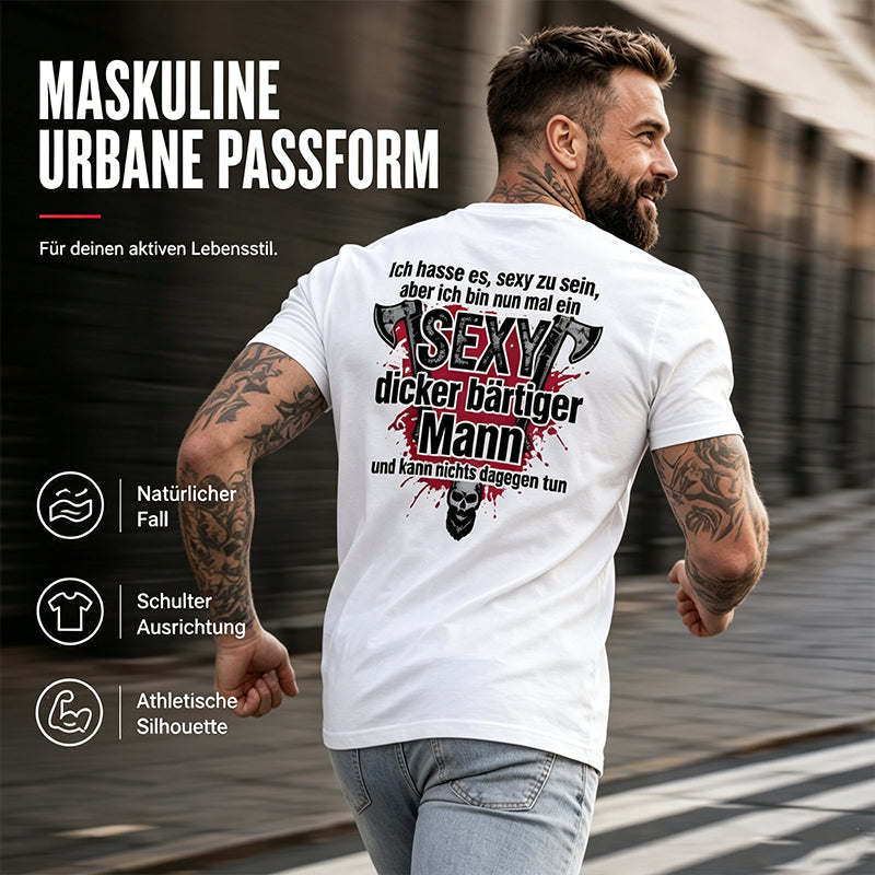 👕😂 50% RABATT! Herren Kurzarm-T-Shirt mit humorvollem Slogan – Lässig, bequem & garantiert gut gelaunt – Perfekt für den Alltag, Partys & Biergarten ✨