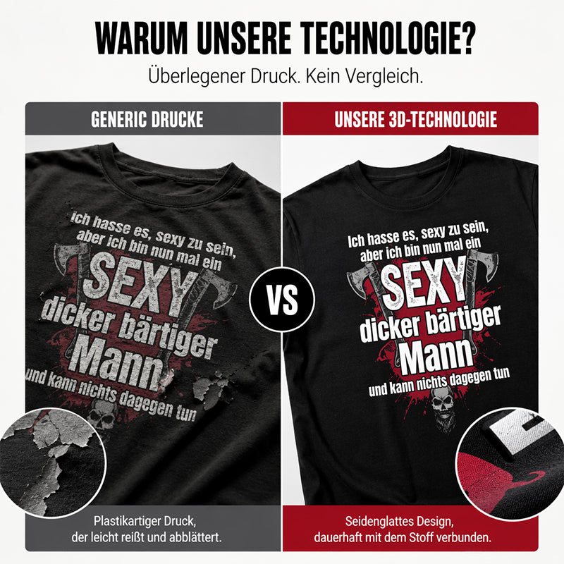 👕😂 50% RABATT! Herren Kurzarm-T-Shirt mit humorvollem Slogan – Lässig, bequem & garantiert gut gelaunt – Perfekt für den Alltag, Partys & Biergarten ✨