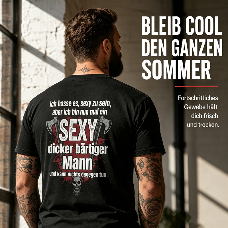 👕😂 50% RABATT! Herren Kurzarm-T-Shirt mit humorvollem Slogan – Lässig, bequem & garantiert gut gelaunt – Perfekt für den Alltag, Partys & Biergarten ✨