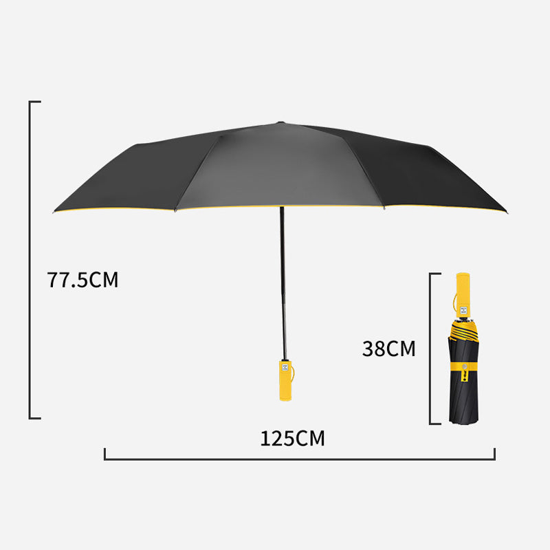 ☂️🌧️ 50% RABATT! Großer automatischer Sonne- & Regenschirm – 3-fach automatik (Öffnen/Schließen), windfest & UV-Schutz UPF 50+ – Extra großes Schirmdach (Ø 105–125 cm) – Perfekt für Pendler, Familien & Outdoor ☀️✨