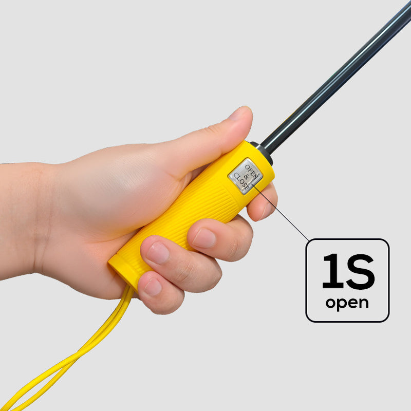 ☂️🌧️ 50% RABATT! Großer automatischer Sonne- & Regenschirm – 3-fach automatik (Öffnen/Schließen), windfest & UV-Schutz UPF 50+ – Extra großes Schirmdach (Ø 105–125 cm) – Perfekt für Pendler, Familien & Outdoor ☀️✨
