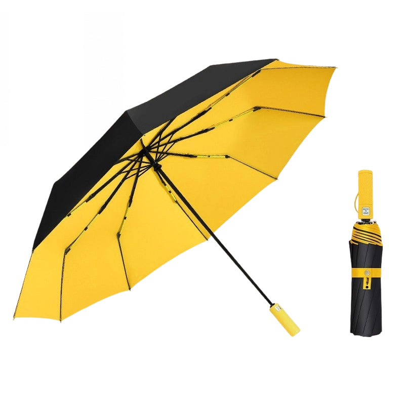 ☂️🌧️ 50% RABATT! Großer automatischer Sonne- & Regenschirm – 3-fach automatik (Öffnen/Schließen), windfest & UV-Schutz UPF 50+ – Extra großes Schirmdach (Ø 105–125 cm) – Perfekt für Pendler, Familien & Outdoor ☀️✨