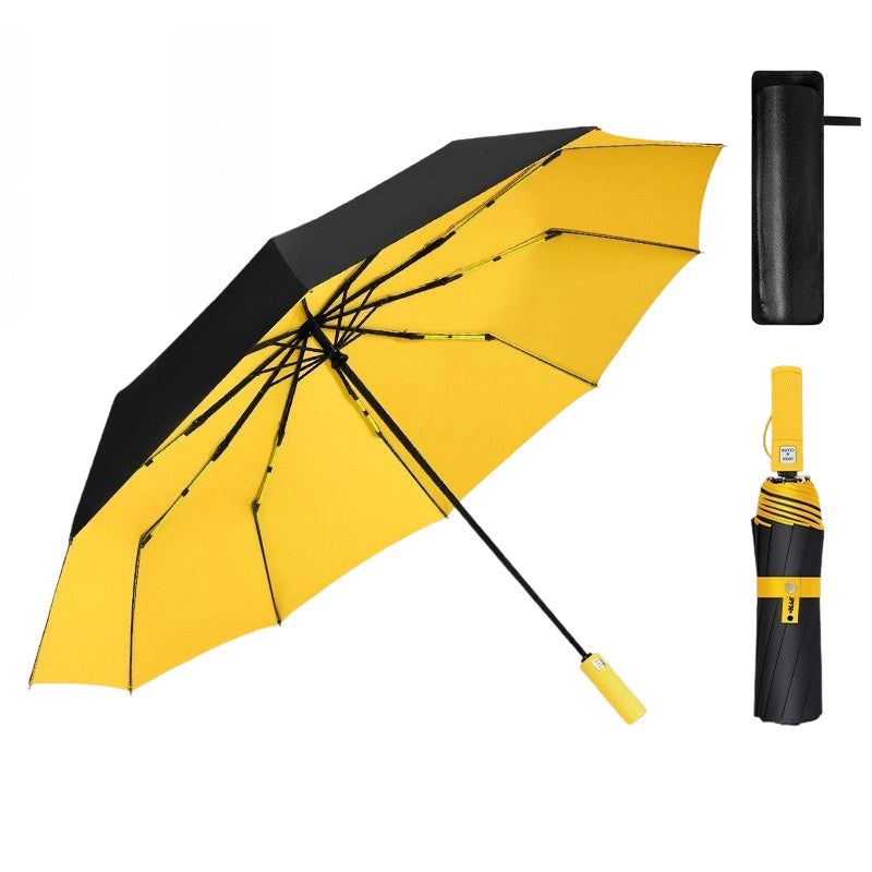 ☂️🌧️ 50% RABATT! Großer automatischer Sonne- & Regenschirm – 3-fach automatik (Öffnen/Schließen), windfest & UV-Schutz UPF 50+ – Extra großes Schirmdach (Ø 105–125 cm) – Perfekt für Pendler, Familien & Outdoor ☀️✨