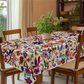 🌸🏡 50% RABATT! Retro Blumen Tischdecke – Stilvoll für Esszimmer & Garten – Farbenfroh, pflegeleicht & vielseitig – Perfekt für festliche Anlässe & den Alltag ✨
