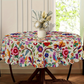 🌸🏡 50% RABATT! Retro Blumen Tischdecke – Stilvoll für Esszimmer & Garten – Farbenfroh, pflegeleicht & vielseitig – Perfekt für festliche Anlässe & den Alltag ✨
